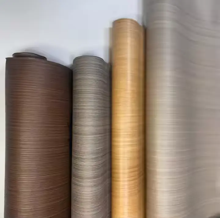 PvC فیلم تزئینی Woodgrain Color PvC برای درب