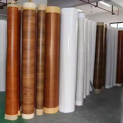 PVC چوب دانه چوب وینیل آشپزخانه و مبلمان